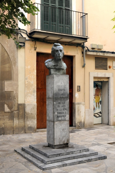 Palma de Mallorca, Placa de Frederic Chopin