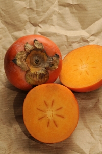 Persimon, Diospyros virginiana, kaki, amerikansk persimon, Diospyrosfrukt