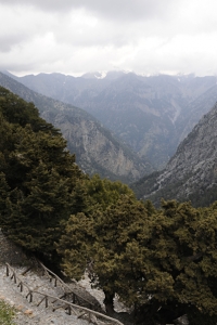 Samariaravinen, Kreta