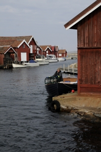 Smögen, Bohuslän, Fiskebodar