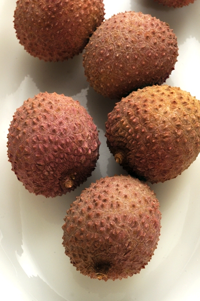 Litchi chinensis, litchifrukt, litchi